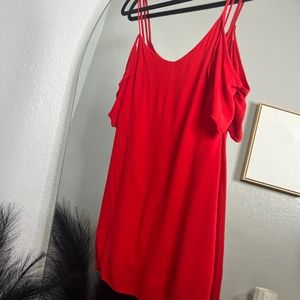 Wild Honey Red Mini Dress